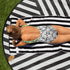 Aromantic Pride Aloha One-Piece Swimsuit